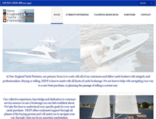 Tablet Screenshot of newenglandyachtpartners.com
